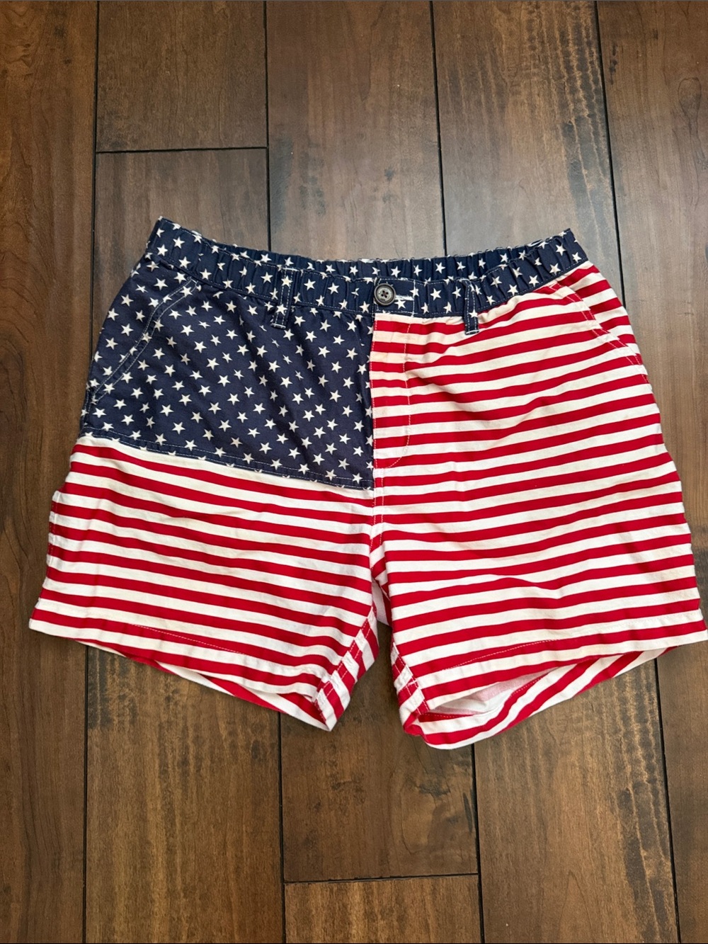 chubbies Men's Stars & Stripes Athletic Shorts - Red, White, Blue